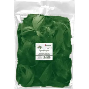 Feathers Titanum Piórka puch 16 g dark green - decorative craft feathers 16g