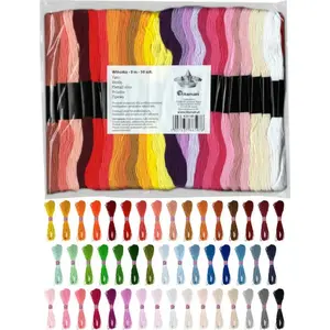 Embroidery Thread Titanum Mulina 8 mm 50 colors - Titanum