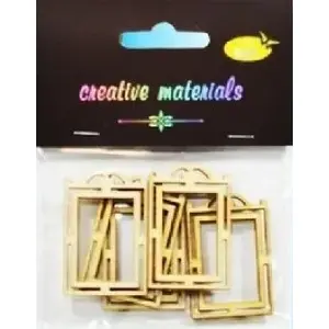 Wooden Frame-Shaped Elements set, Mudpuppy