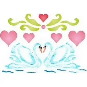 HENDI washable stencil 12×15 cm