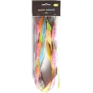 Chenille craft wires Folia pastel colors 50 cm set of 10