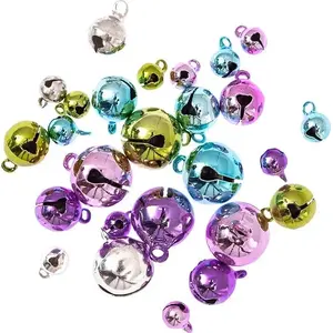 Metal Jingle Bells Titanum 26 pcs — pastel colors