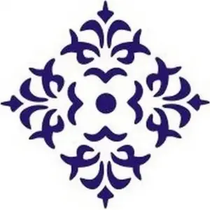 HENDI washable stencil ornament 12×15 cm, 0.5 mm thickness