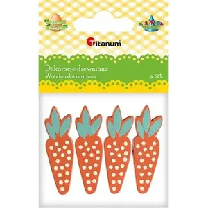 Wooden Dowels Titanum 14 x 45 mm, pack of 4