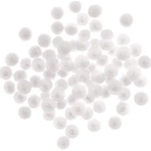 Decorative Beads Craft with Fun KULKI DEKORACYJNE 1.5 cm 80 pcs opalescent