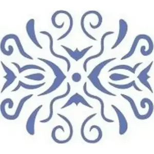 Template washable ornament 12x15 cm 0.5 mm HENDI