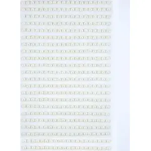 Self-adhesive Pearls Dalprint DPCRAFT 4 mm, 440 pcs, Ivory