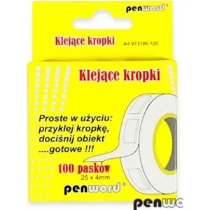 Līmējošas lentes strēmeles Penword KLEJĄCE PASKI 100 0,3 mm