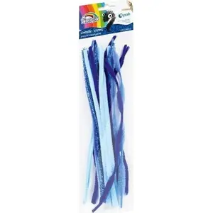 Creative Wire Twists Fiorello blue 20 pcs – flexible craft wires for DIY and floral arrangements