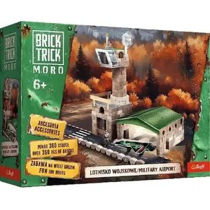 Building set TREFL Brick Trick Moro — Lotnisko wojskowe XL playset