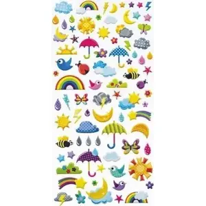 Weather stickers BREWIS Naklejki pogoda – decorative weather-themed adhesive stickers