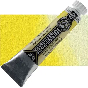 Watercolour Tube Artequipment Rembrandt Permanent Lemon Yellow 254 - artist-grade watercolour pigment