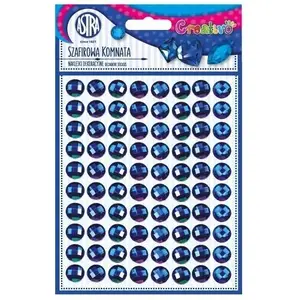 Decorative Wall Stickers Astra 'Sapphire Chamber' – blue design, model 335118010