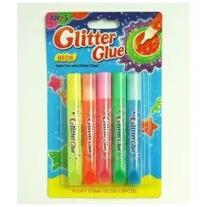 Līme ar mirdzumu Amos Neon 5 x 10,5 ml komplekts