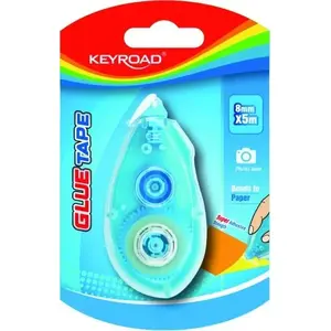 Līmlenta Keyroad pastāvīgai līmēšanai 8 mm x 5 m, blisteriepakojumā