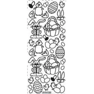 Farro dekoratīvā izgriezumveida uzlīme 10×23 cm, modelis 389, zelta