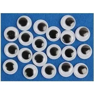 FANDY movable oval craft eyes 20 mm, pack of 12