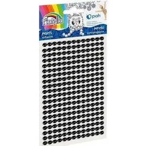 Self-adhesive decorative pearls Fiorello 453407 — black