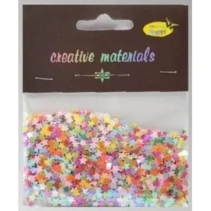 Декоративные звёздочки из фольги AC, пастельная смесь, 20 г