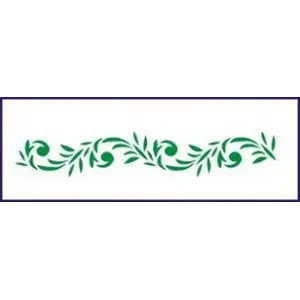 HENDI washable stencil 6×28 cm, 0.5 mm thickness