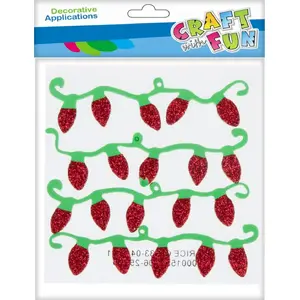 Craft with Fun EVA foam decorative lanterns, set of 4 — craft kit (EVA LAMPIO)