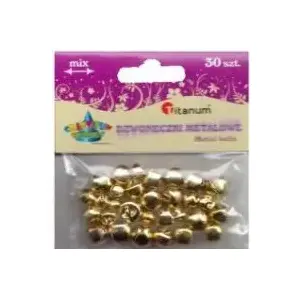 Decorative Craft Bells Titanum TITA0725 – small metal embellishments for crafts and decorations