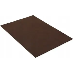 Decorative Felt Sheets Polsirhurt 20×30 cm 10 pcs — dark brown