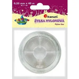 Nylon Trimmer Line Titanum 0.35 mm 40 m – cutting line for grass trimmers