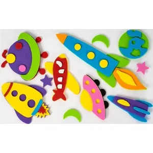 FANDY 3D Foam Stickers 3 cm, Pack of 7 – Decorative Craft Stickers