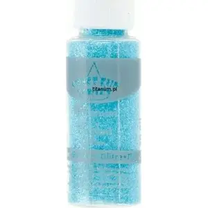 Loose Glitter Powder Titatnum Kreatywne AL535TIT 20 ml, blue lazur