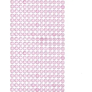 Self-adhesive crystals DP Craft 6 mm Light Pink (GRKR-051)