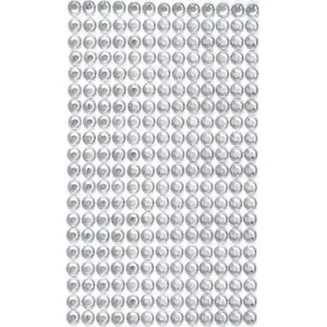 Adhesive Crystal Rhinestones DP Craft 6 mm, 260 pcs, model GRKR-049