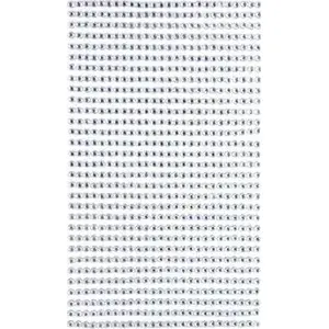 Adhesive crystal rhinestones Dalprint DPCRAFT 3 mm, 806 pcs - crystal
