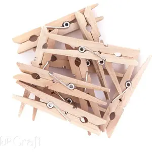 Wooden clothespins DP Craft DPCRAFT 7.2 cm, pack of 10 (AK211DLP)