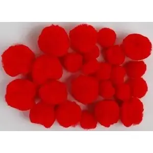 FANDY pompom acrylic mix 04 – craft pom-poms for yarn projects