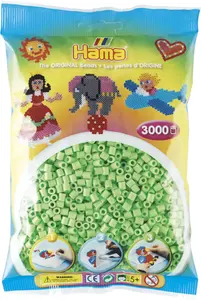 Tube beads REVELL Hama Beads 201-47 — green, 3000 pieces