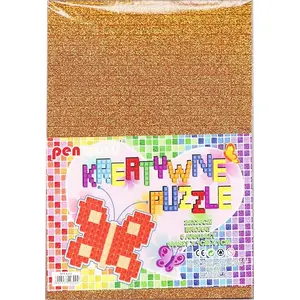 Polsirhurt Puzzle kreatywne brokat mix colors 20x30 cm craft sheet