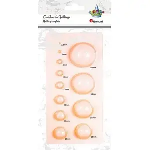 3D Quilling Template Titanum Szablon 3D do quillingu przestrzennego