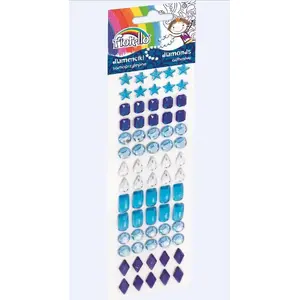 Self-adhesive rhinestone decorations Fiorello GR-DS85 — pack of decorative diamantes