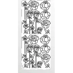 Sticker/Decal TEKA model 601989 — decorative ażurowy (red) for surfaces