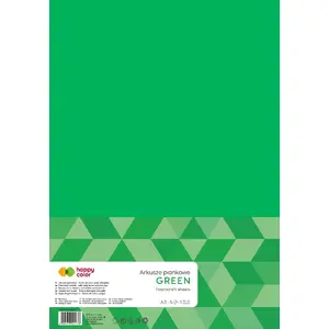 Foam Sheets A3 5 pcs Green — Happy Color (MPN 638551)
