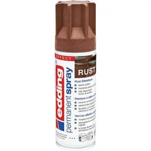 Spray Rust Effect paint Edding 200 ml, aerosol for faux rust finish