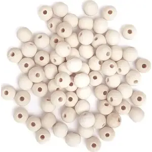 Wooden Beads DP Craft Kulki 12 mm, 40 g – DP Craft wooden craft beads