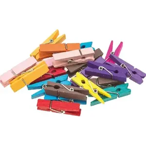 Clothespins BREWIS colorful 3.5 cm, set of 20