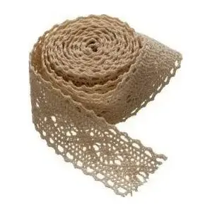 Decorative Christmas Ribbon BREWIS Koronka 35 mm × 2 m, pattern 2