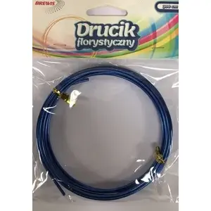 Floral Wire BREWIS DF5 3 m, blue — florist wire for arrangements