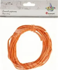 Paper Twine Titanum 3.5 mm × 5 m orange