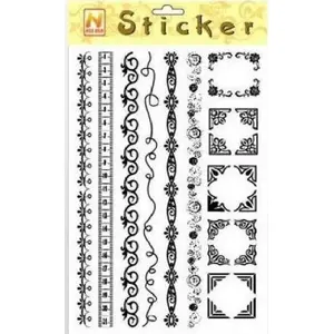 Art Transfer Decal Sheet DKD Home Decor 368 — decorative art transfer 15.5×23 cm