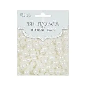 Decorative Pearls Dalprint Perły 8 mm – decorative craft pearls, 8 mm