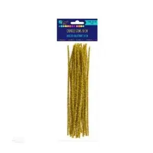 DP Craft decorative craft wires 30 cm gold, pack of 25 — WIKR-1020973
